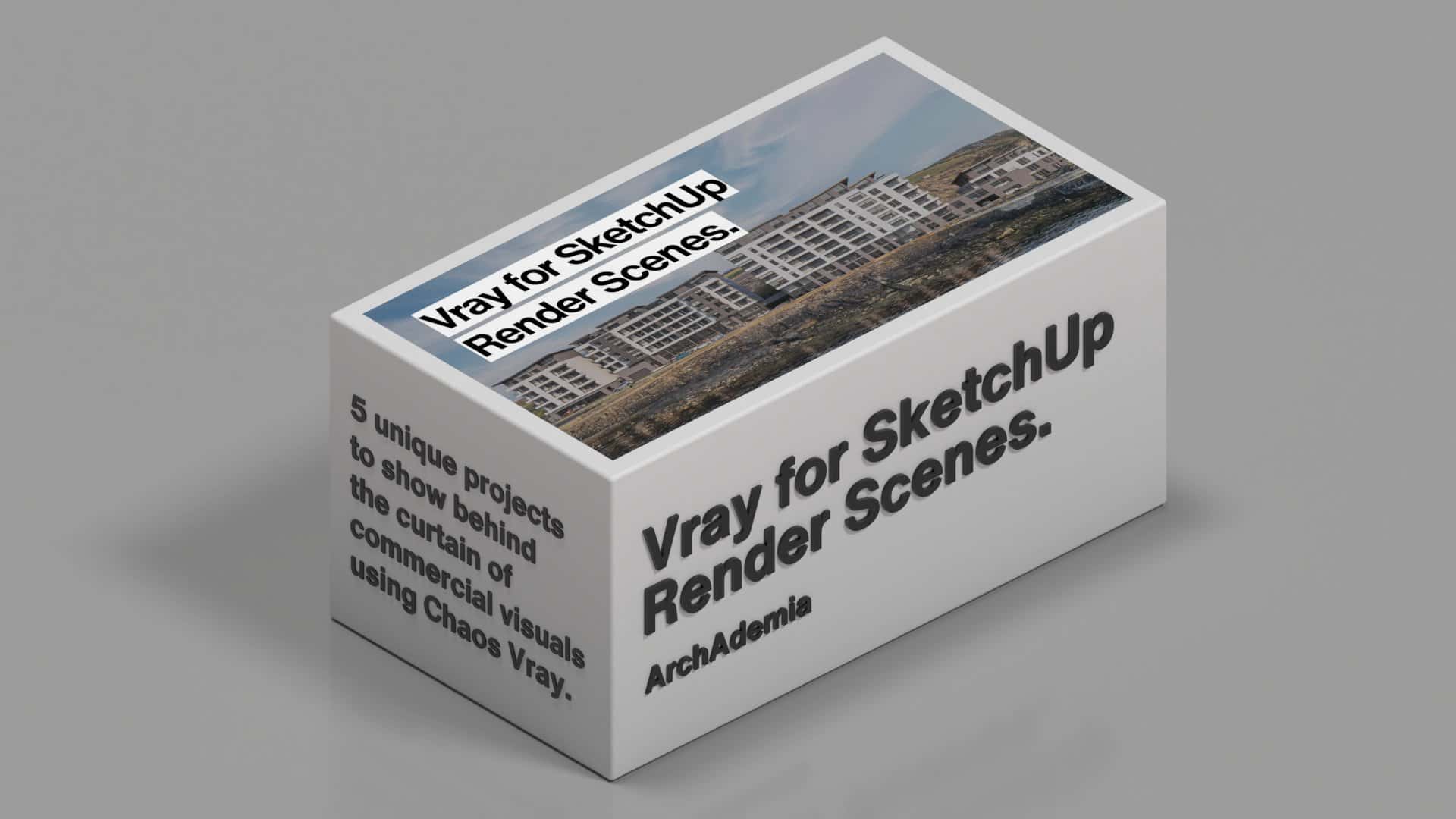 SketchUp and Vray: A Dynamic Duo for 3D Architectural Modeling